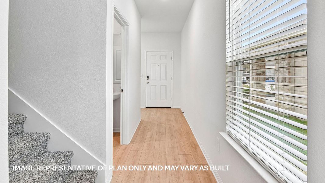 Spacious, unfurnished interior of a new home in Carillon, Manor (Image 16).
