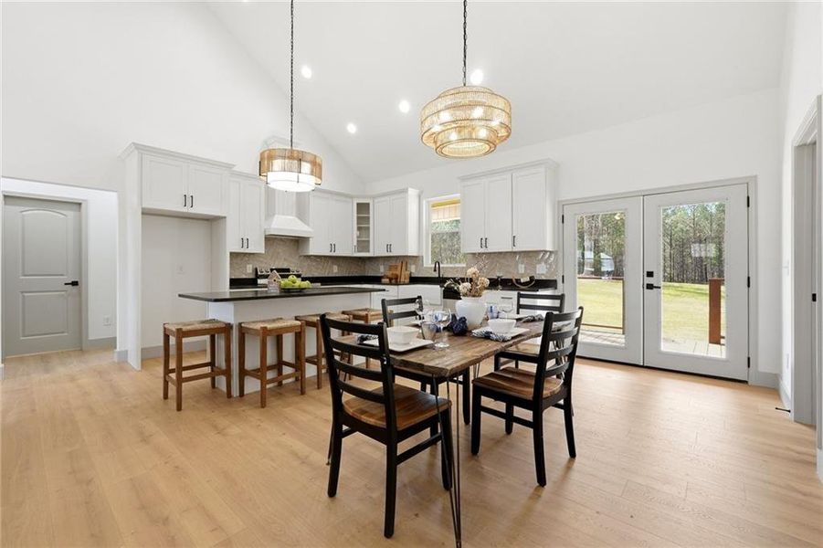 Furnished interior view inside a new home in , Resaca (Image 10). Furnished interior view inside a new home in , Resaca (Image 10).