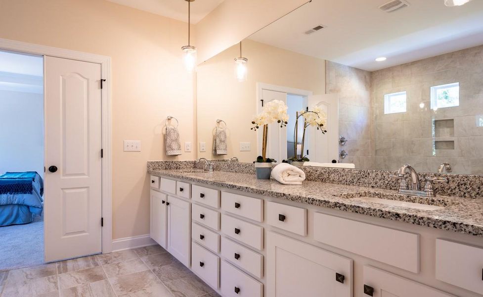 Representative furnished interior of a home built from the Augusta by Greybrook Homes in Shepherds Trace, Clover (Image 9).