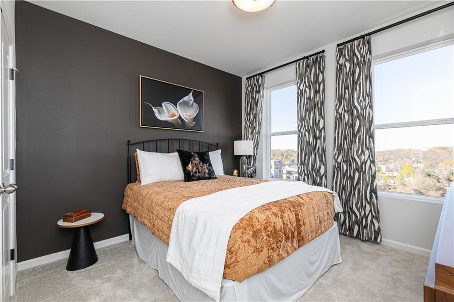 Furnished interior view inside a new home in , Atlanta (Image 30). Furnished interior view inside a new home in , Atlanta (Image 30).