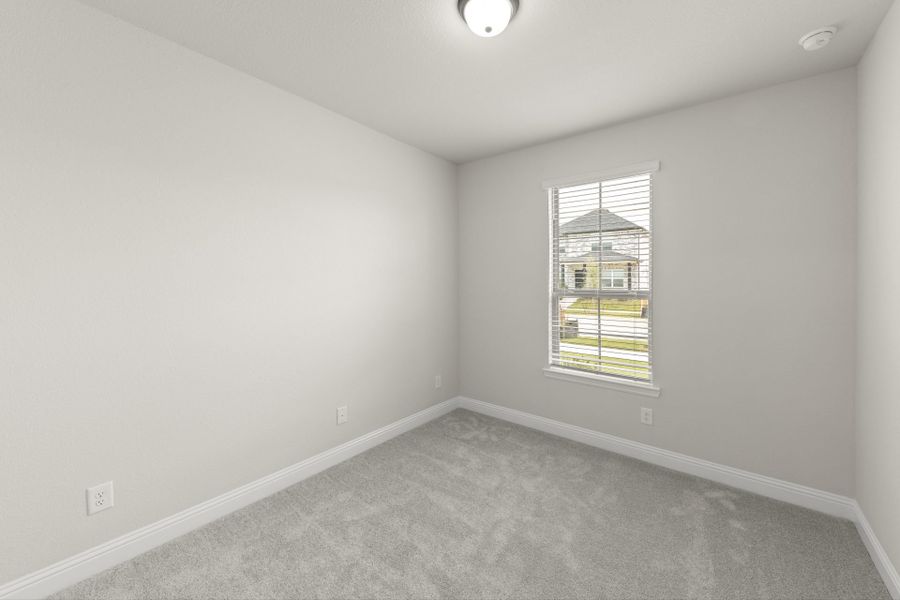 Representative unfurnished interior of a home built from the Timberline by Pacesetter Homes in La Terra at Uptown Celina, Celina (Image 19).