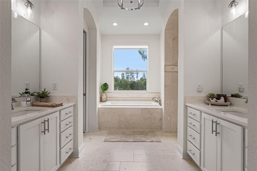 Furnished interior view inside a new home in , Homosassa (Image 38). Furnished interior view inside a new home in , Homosassa (Image 38).