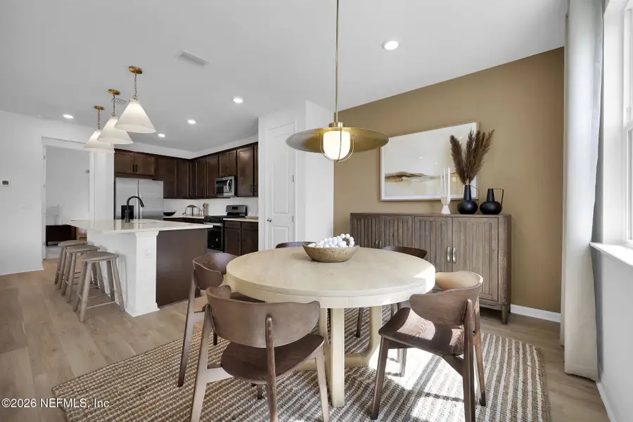 Furnished interior view inside a new home in Wingate Landing, Jacksonville (Image 6).