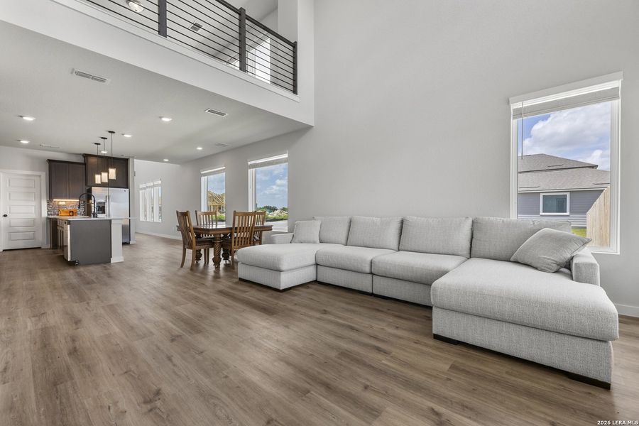 Furnished interior view inside a new home in Talley Fields, San Antonio (Image 15).