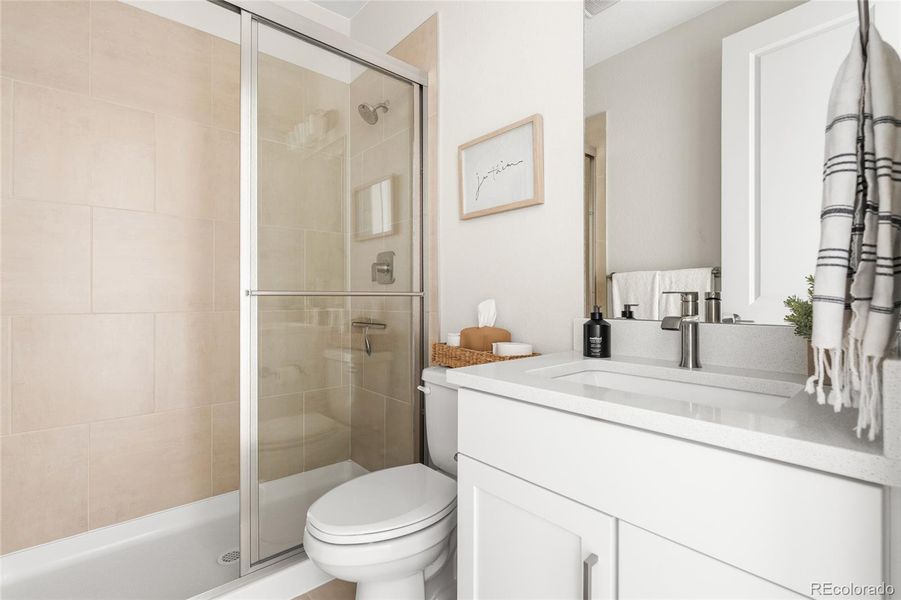 Furnished interior view inside a new home in Macanta Destination Collection, Castle Rock (Image 36). Furnished interior view inside a new home in Macanta Destination Collection, Castle Rock (Image 36).