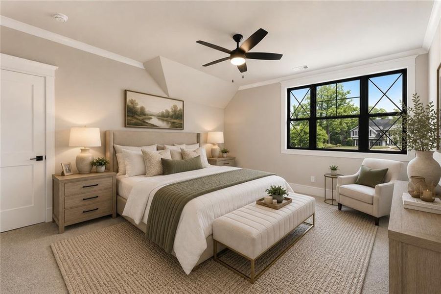 Furnished interior view inside a new home in , Gainesville (Image 10). Furnished interior view inside a new home in , Gainesville (Image 10).