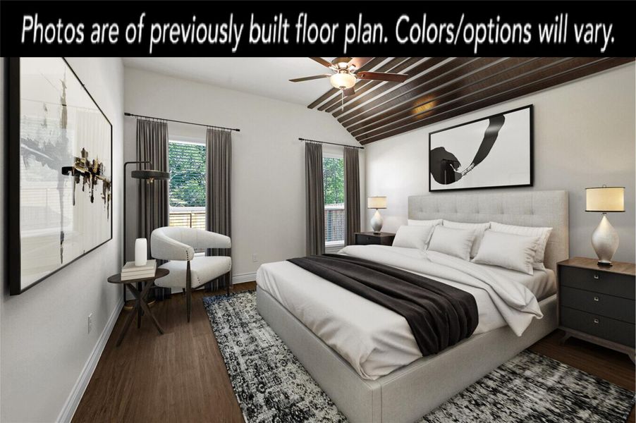 Furnished interior view inside a new home in Lexington Heights, Willis (Image 3).