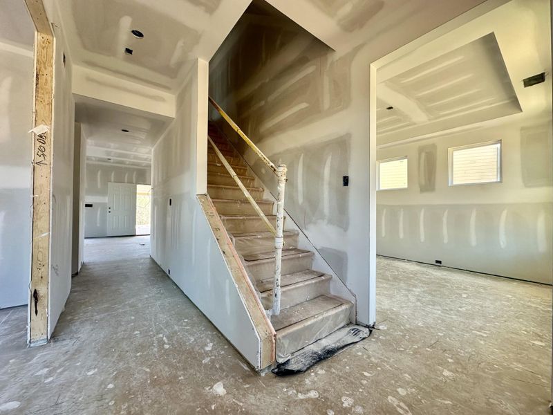 In-progress construction of a new home in Marble Tree, Ball Ground, GA (Image 5).