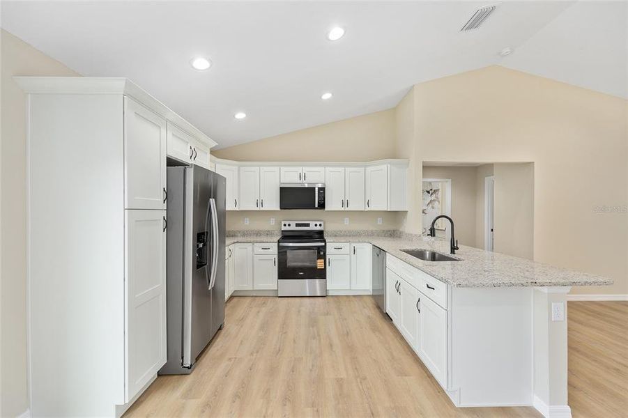 Furnished interior view inside a new home in , Ocala (Image 8).