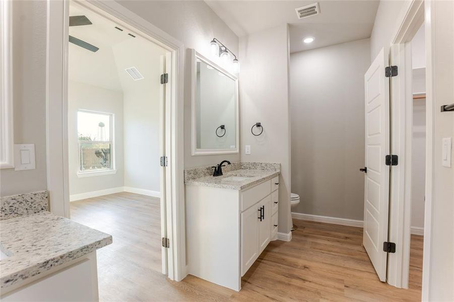 Furnished interior view inside a new home in , Tolar (Image 4).