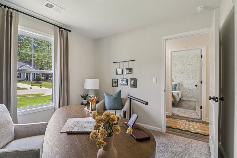 Representative furnished interior of a home built from the Earle by Great Southern Homes in Piney Woods Bluff, Columbia (Image 40). Representative furnished interior of a home built from the Earle by Great Southern Homes in Piney Woods Bluff, Columbia (Image 40).
