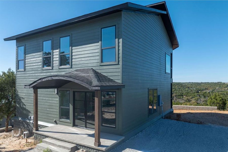 Exterior details and patio area of a home in , Rio Vista (Image 2).