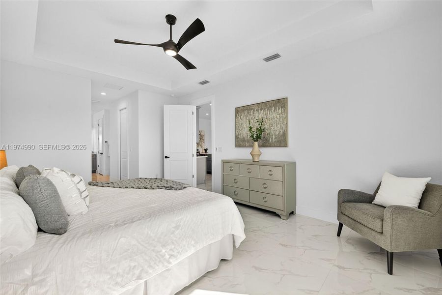 Furnished interior view inside a new home in , Lehigh Acres (Image 14).