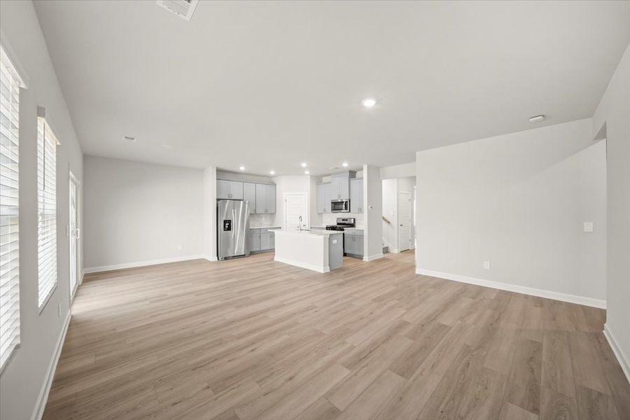 Spacious, unfurnished interior of a new home in The Farm at Wells Creek - Signature Collection, Gray Court (Image 13).