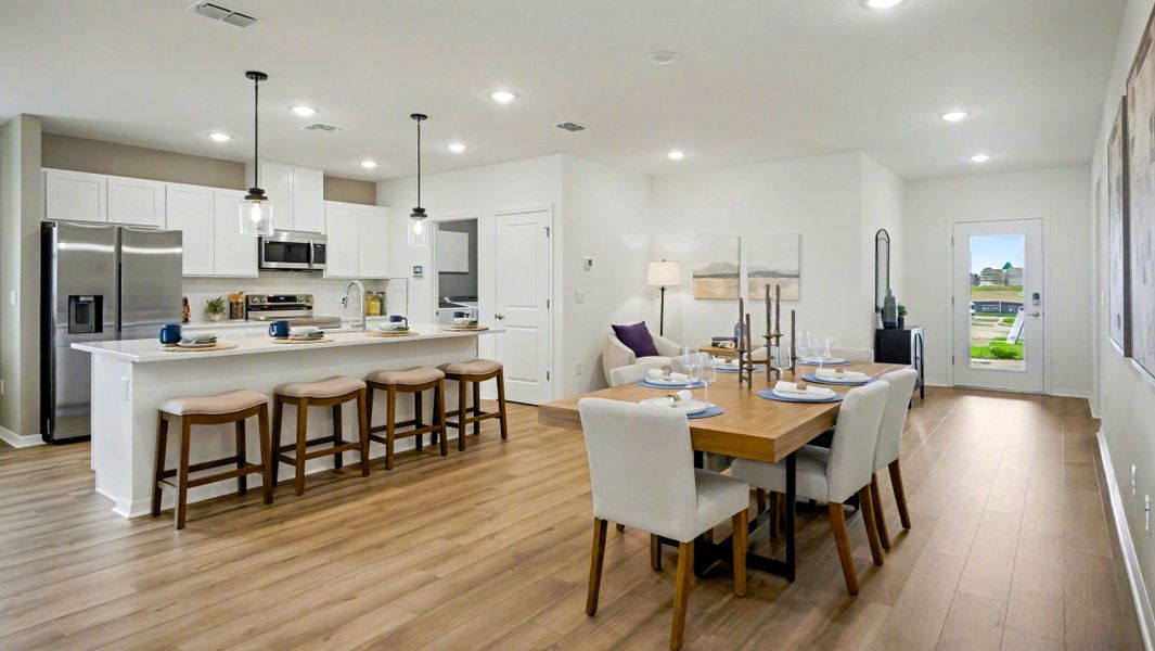 Furnished interior view inside a new home in Marion Oaks, Ocala (Image 10).