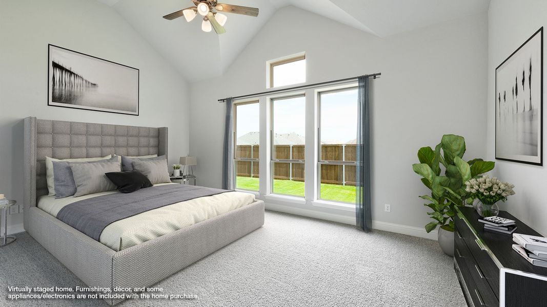 Furnished interior view inside a new home in Hillstead, Lavon (Image 7). Furnished interior view inside a new home in Hillstead, Lavon (Image 7).