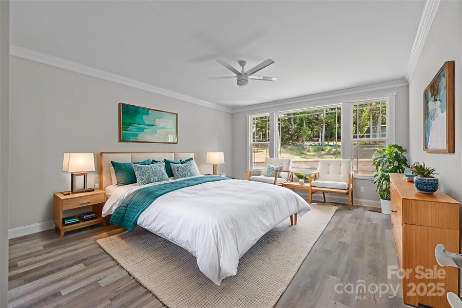 Furnished interior view inside a new home in , Rock Hill (Image 11).