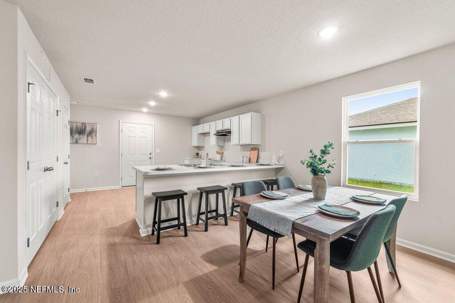 Furnished interior view inside a new home in , Jacksonville (Image 23).