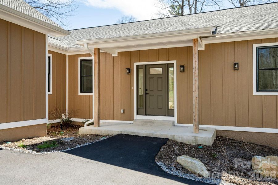 Exterior details and patio area of a home in , Flat Rock (Image 3).
