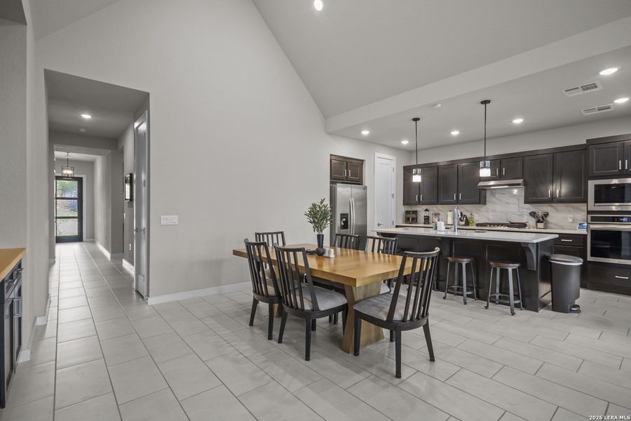 Furnished interior view inside a new home in VIDA, San Antonio (Image 25).