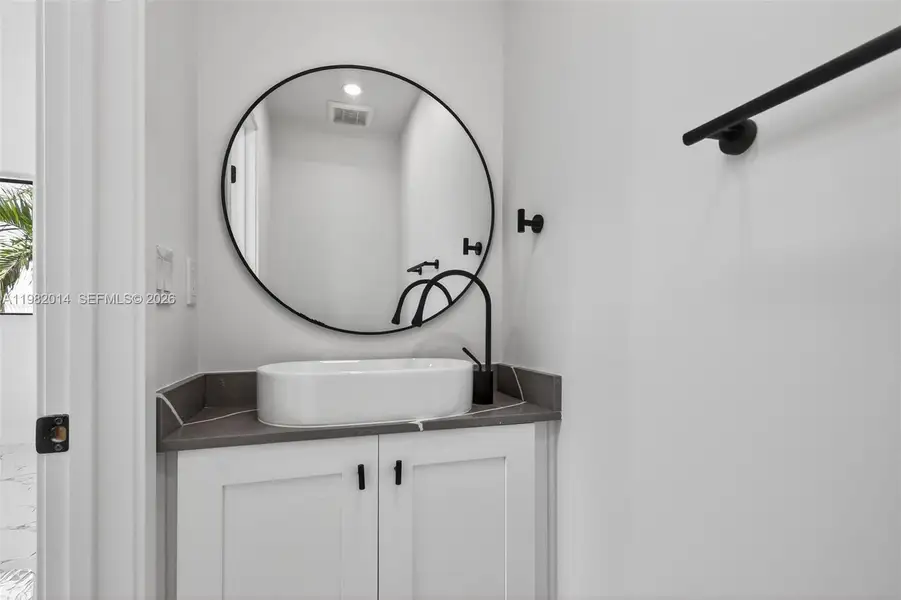 Furnished interior view inside a new home in , Miami (Image 9).