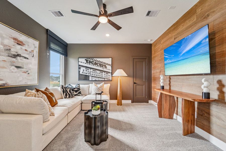 Furnished interior view inside a new home in Briarley, Montgomery (Image 63).