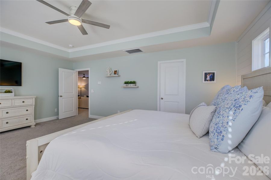Furnished interior view inside a new home in Lakeside Glen, York (Image 44).