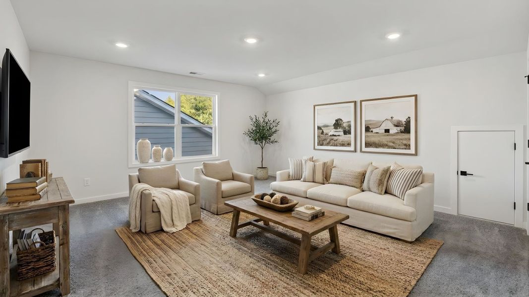 Furnished interior view inside a new home in Westport, York (Image 12).