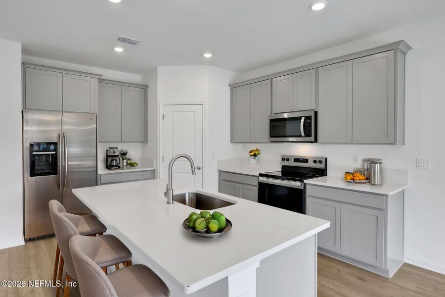 Furnished interior view inside a new home in Amberly, Green Cove Springs (Image 7).