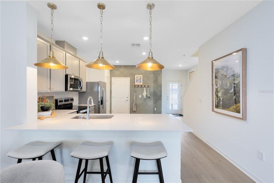 Furnished interior view inside a new home in , Davenport (Image 7).