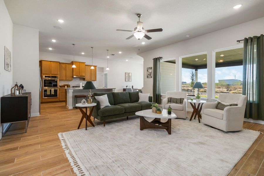 7011 Alamo Estates - Model - Lubbock - Family Room 7011 Alamo Estates - Model - Lubbock - Family Room