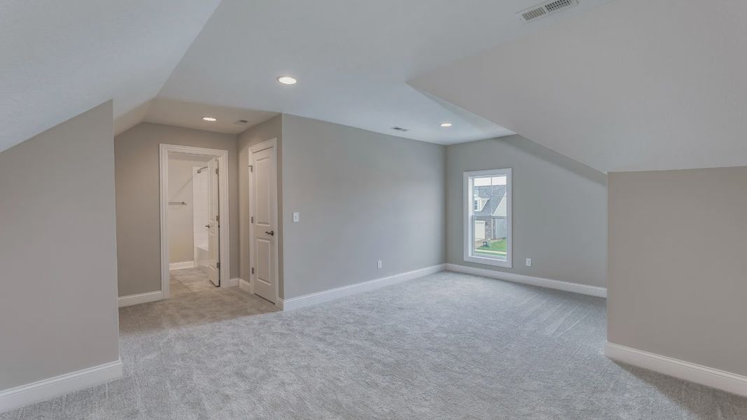 Representative unfurnished interior of a home built from the Palazzo by Epcon Communities in The Courtyards at Holly Springs, Canton (Image 26). Representative unfurnished interior of a home built from the Palazzo by Epcon Communities in The Courtyards at Holly Springs, Canton (Image 26).