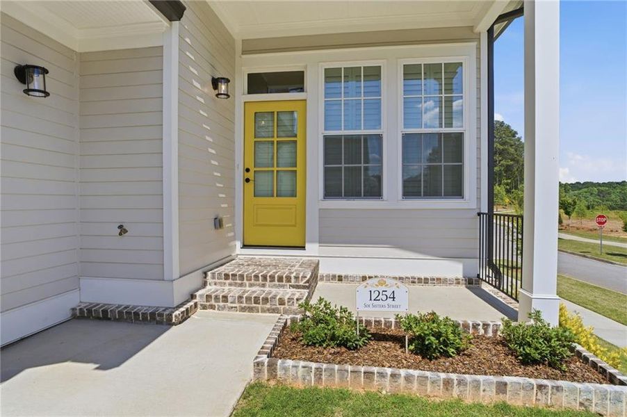Exterior details and patio area of a home in , Dacula (Image 30).