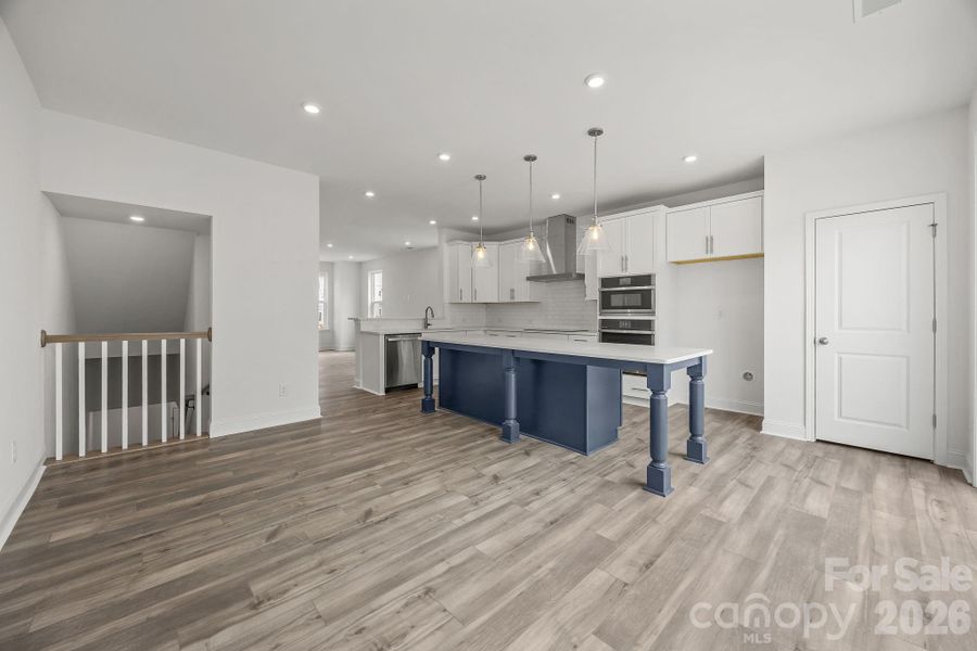 Furnished interior view inside a new home in , Charlotte (Image 3).