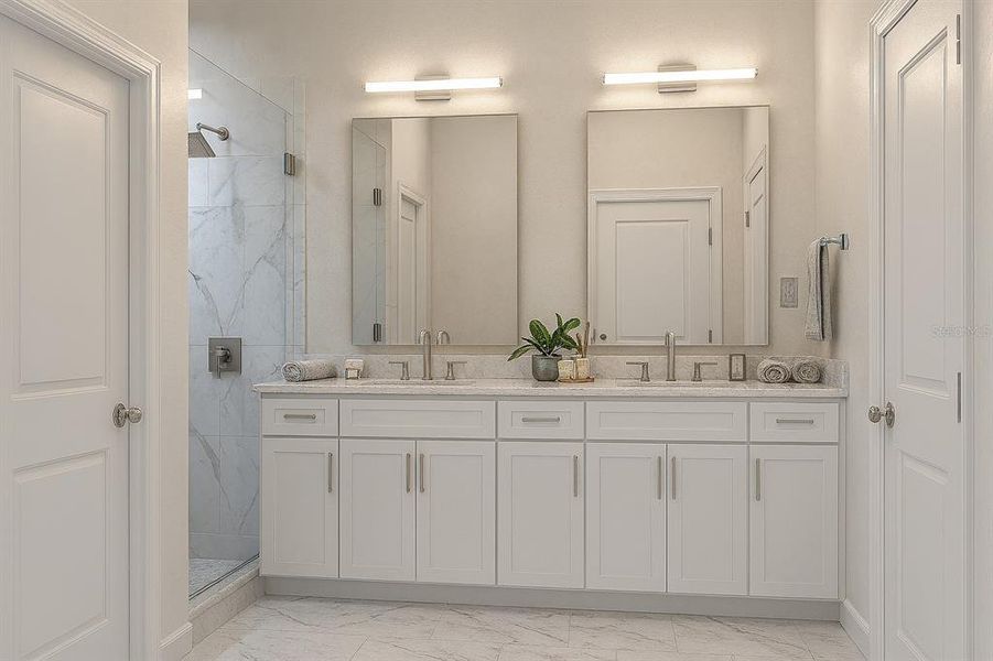 Furnished interior view inside a new home in , North Port (Image 8).