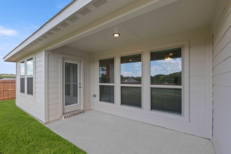 Front exterior of a new home in Mountain Valley Lake, Burleson, TX, highlighting curb appeal (Image 25). Front exterior of a new home in Mountain Valley Lake, Burleson, TX, highlighting curb appeal (Image 25).