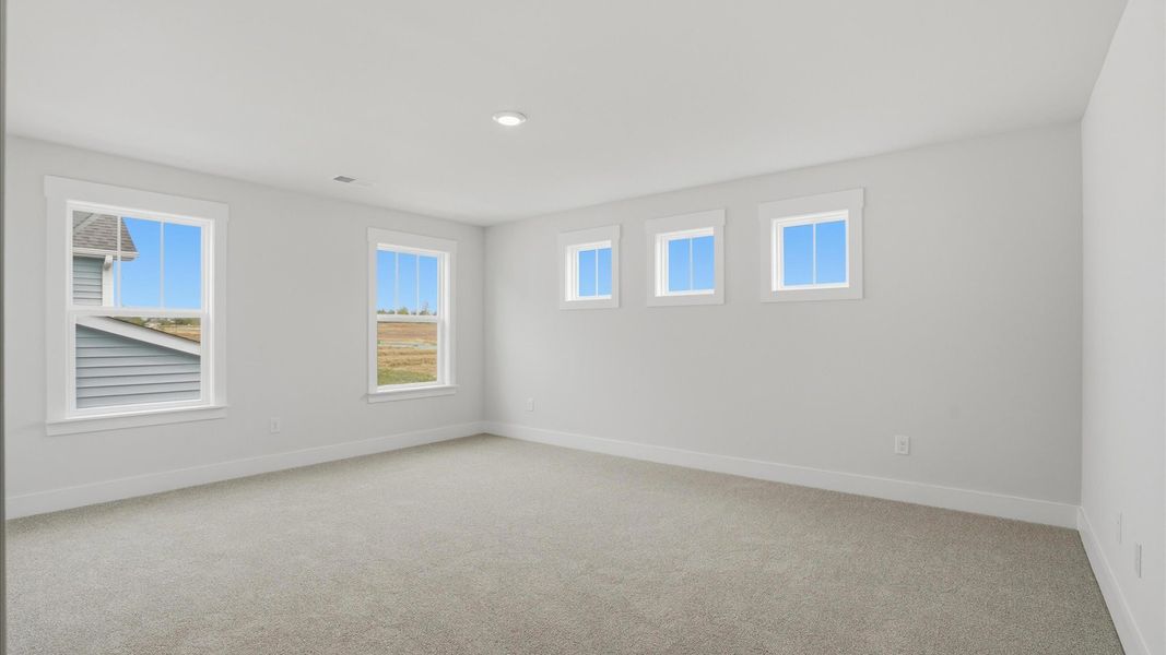 Furnished interior view inside a new home in Harrier Point, Woodruff (Image 25).