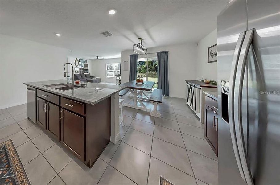 Furnished interior view inside a new home in Berry Bay, Wimauma (Image 15). Furnished interior view inside a new home in Berry Bay, Wimauma (Image 15).