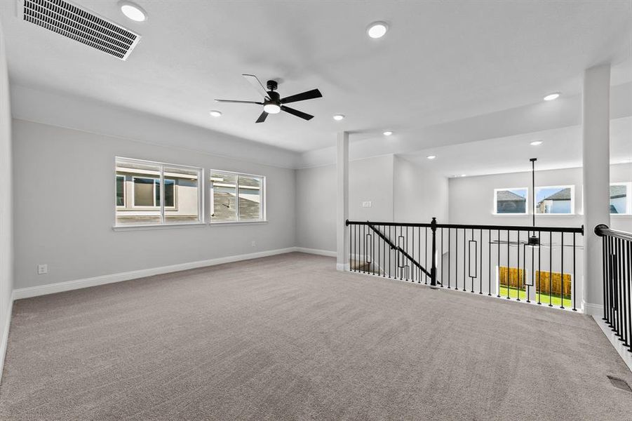 Spacious, unfurnished interior of a new home in Impression 55s, Frisco (Image 5).