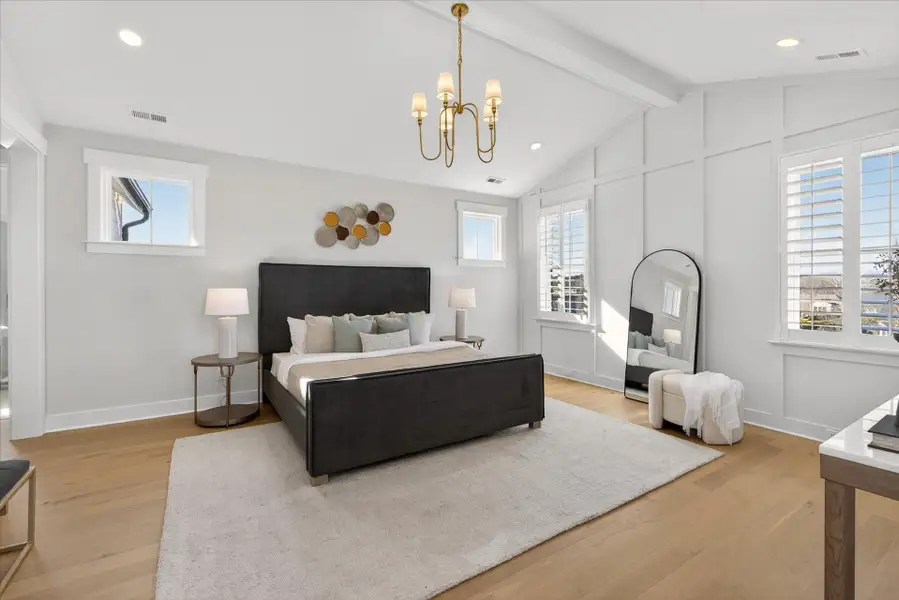 Representative furnished interior of a home built from the Newport II by Classica Homes in McLean - Hunts Point, Belmont (Image 25).