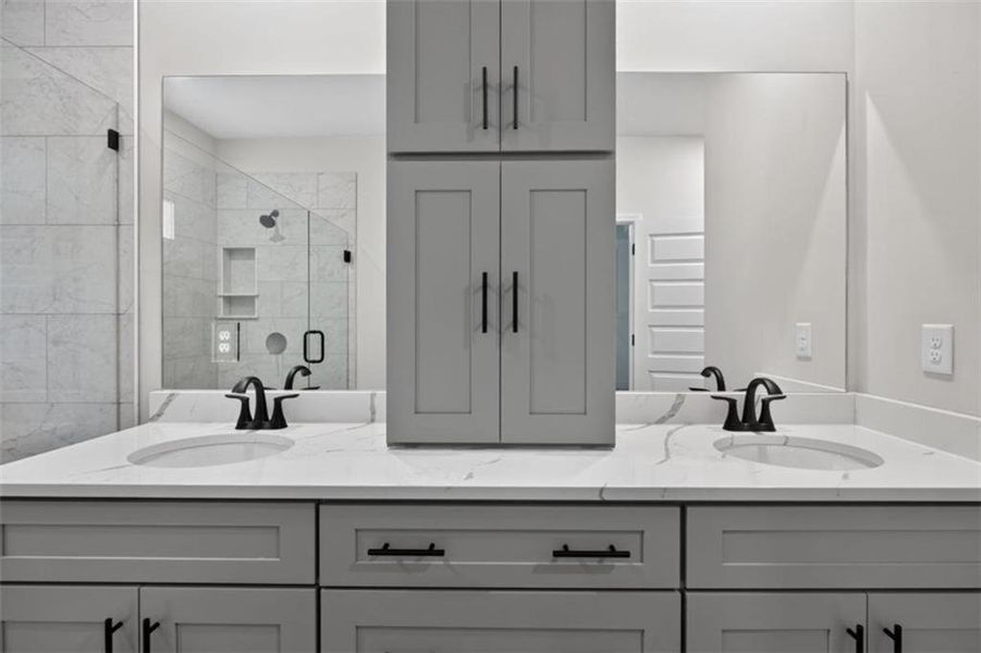Furnished interior view inside a new home in , Winston (Image 11).