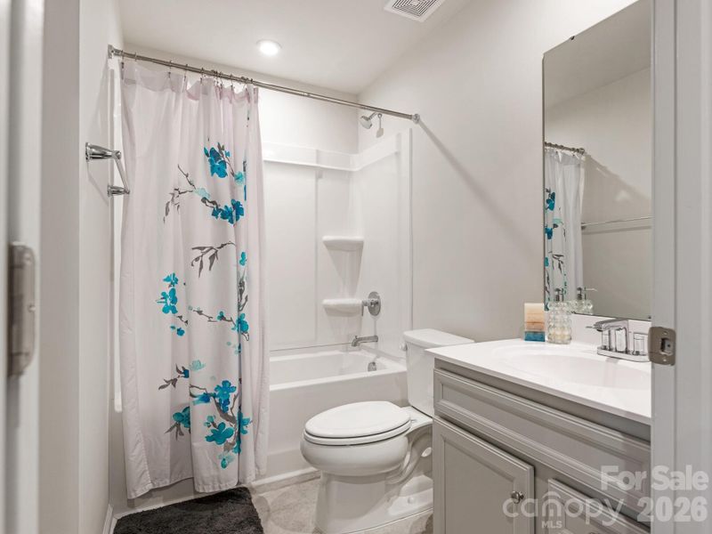 Furnished interior view inside a new home in Stone Creek Townhomes, Matthews (Image 7).