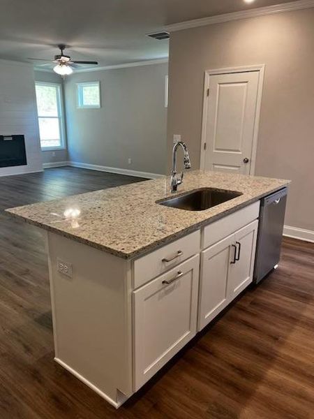 Furnished interior view inside a new home in Riversong, Duluth (Image 8).