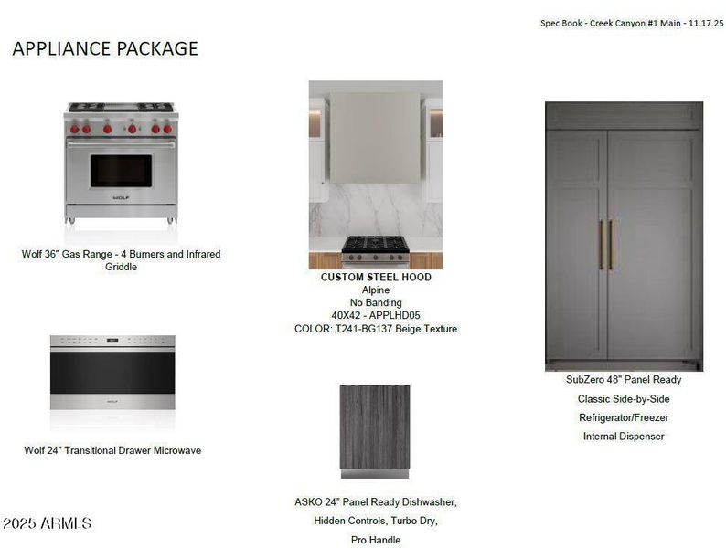 Appliance Package