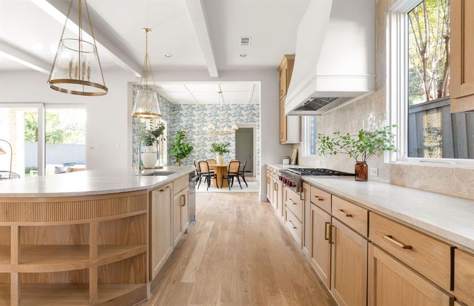 Furnished interior view inside a new home in , Dallas (Image 17).