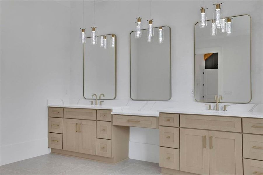 Furnished interior view inside a new home in , Bethlehem (Image 39).