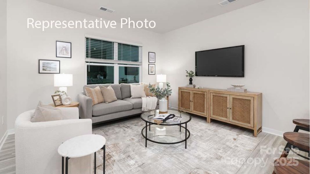 Furnished interior view inside a new home in Clark Creek Landing, Lincolnton (Image 7).