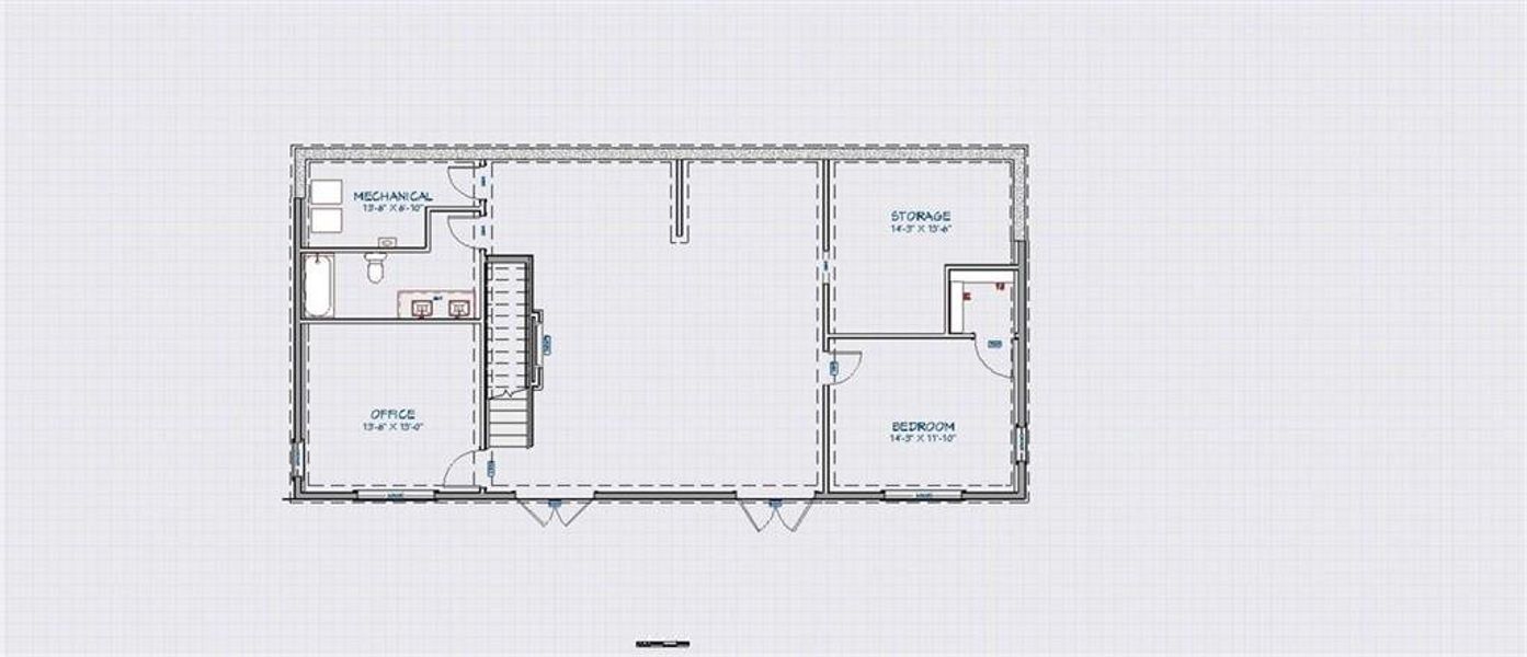 2D floor plan layout of this home in , Ellijay, GA (Image 3).