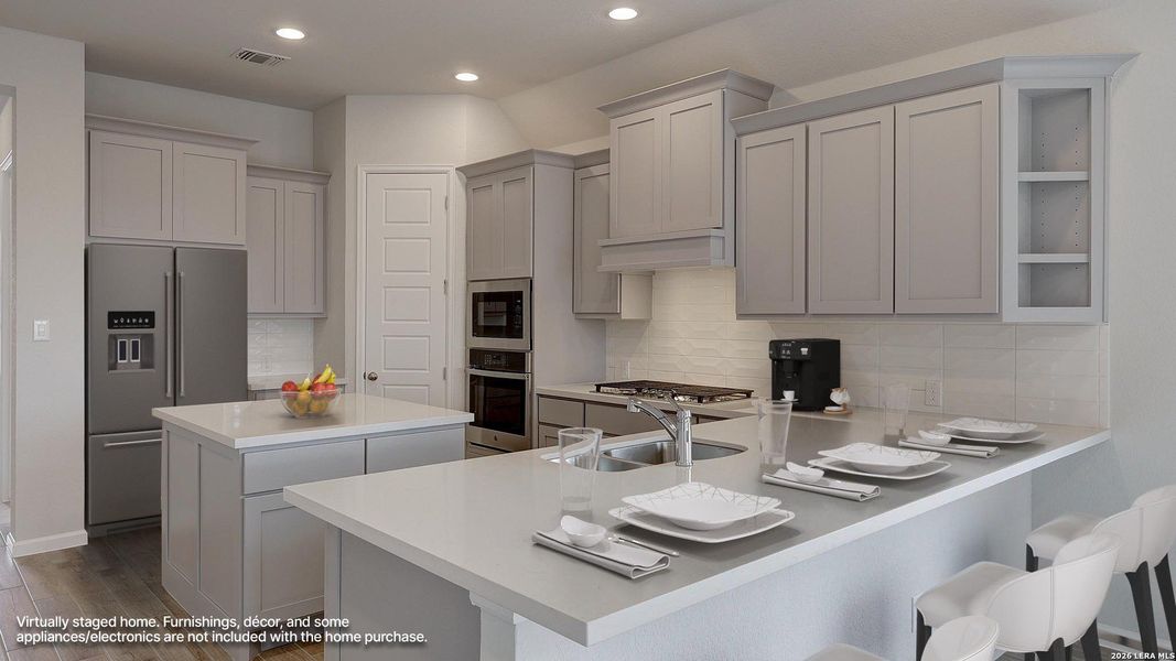 Furnished interior view inside a new home in Arcadia Ridge, San Antonio (Image 11).