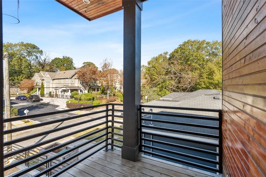 Exterior details and patio area of a home in , Atlanta (Image 25). Exterior details and patio area of a home in , Atlanta (Image 25).